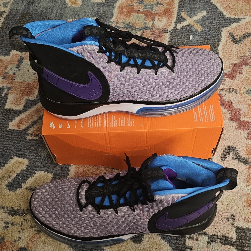 Nike Alpha Dunk Ball Sneakers Size 14 Color Multi Top